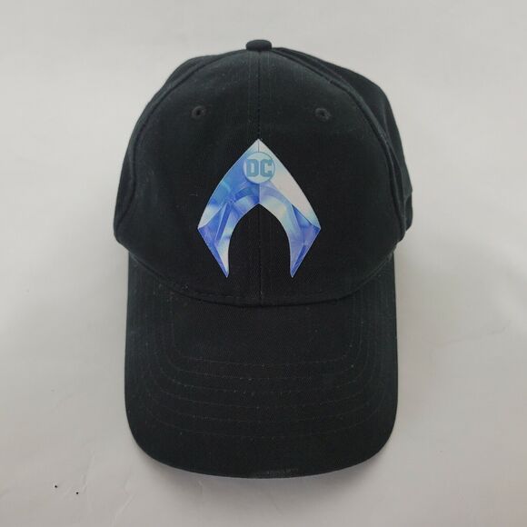 Aquaman DC Movie Premier Promo Hat Cap Strapback Black Jason Momoa - Picture 2 of 11